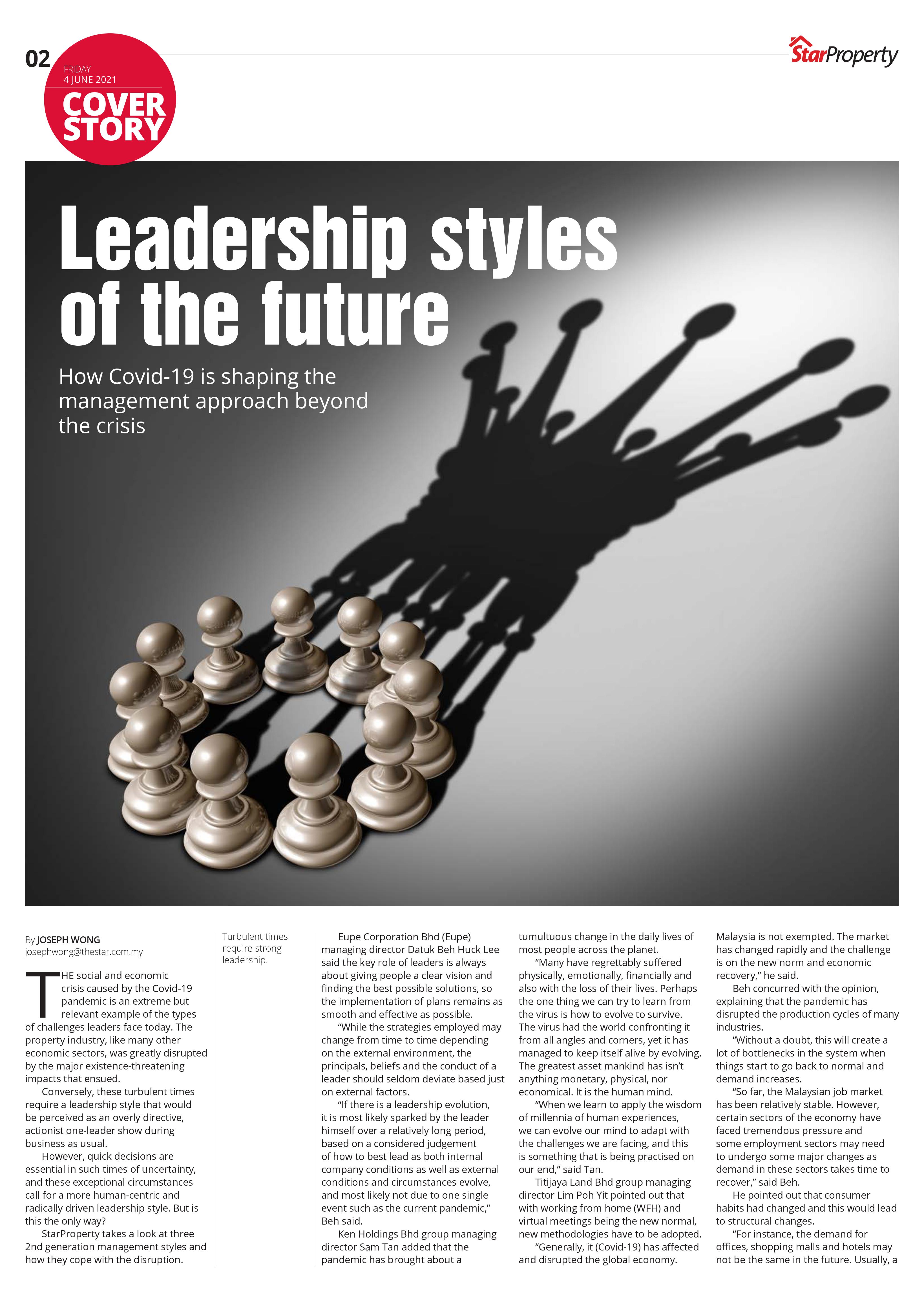 StarProperty: Leadership Styles of the Future