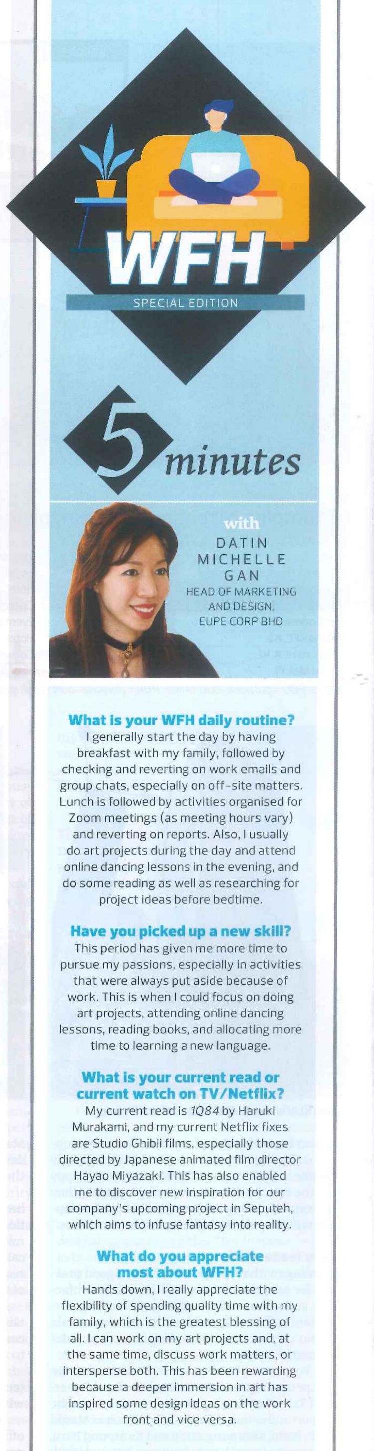 The Edge : Work from Home Special Edition with Datin Michelle Gan